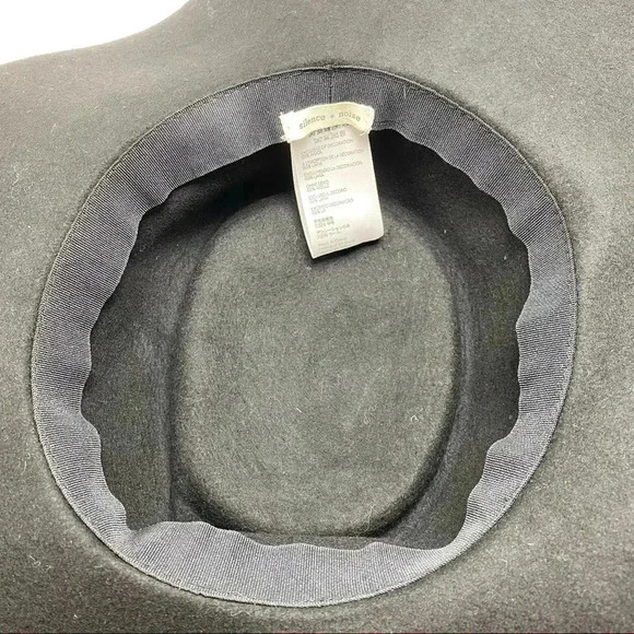 Silence+Noise Urban outfitters floppy festival boho black wool hat - Picture 4 of 4